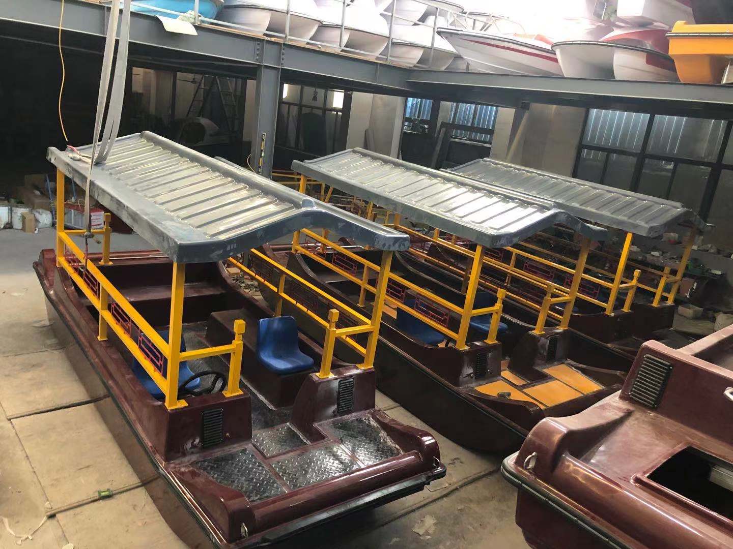 480仿古電動(dòng)船 畫(huà)舫電動(dòng)船